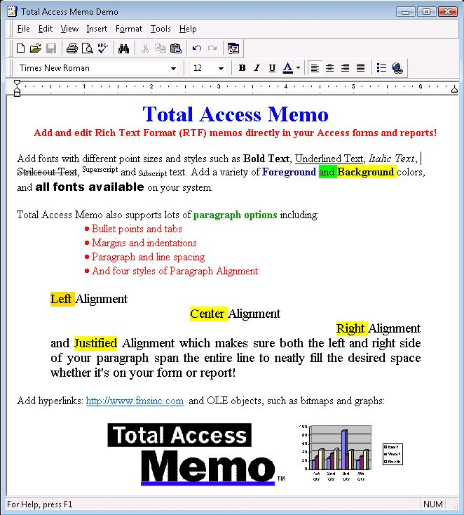 Total Access Memo