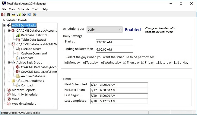 Screenshot of Total Access Ultimate Suite