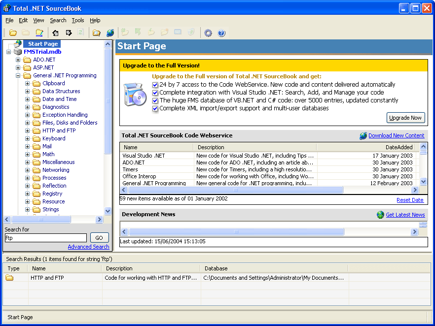 Screenshot of Total .NET Developer Suite