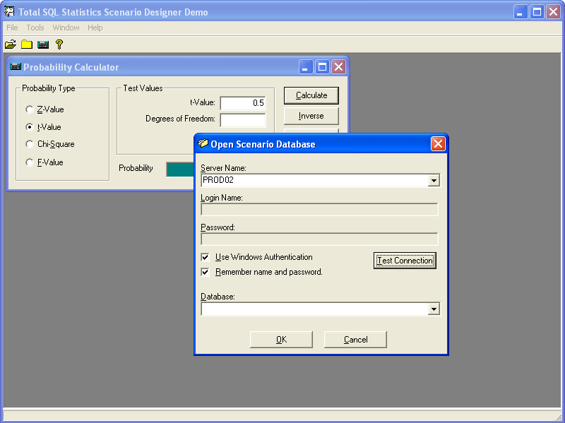 Total SQL Statistics - for SQL Server 7.0/2000