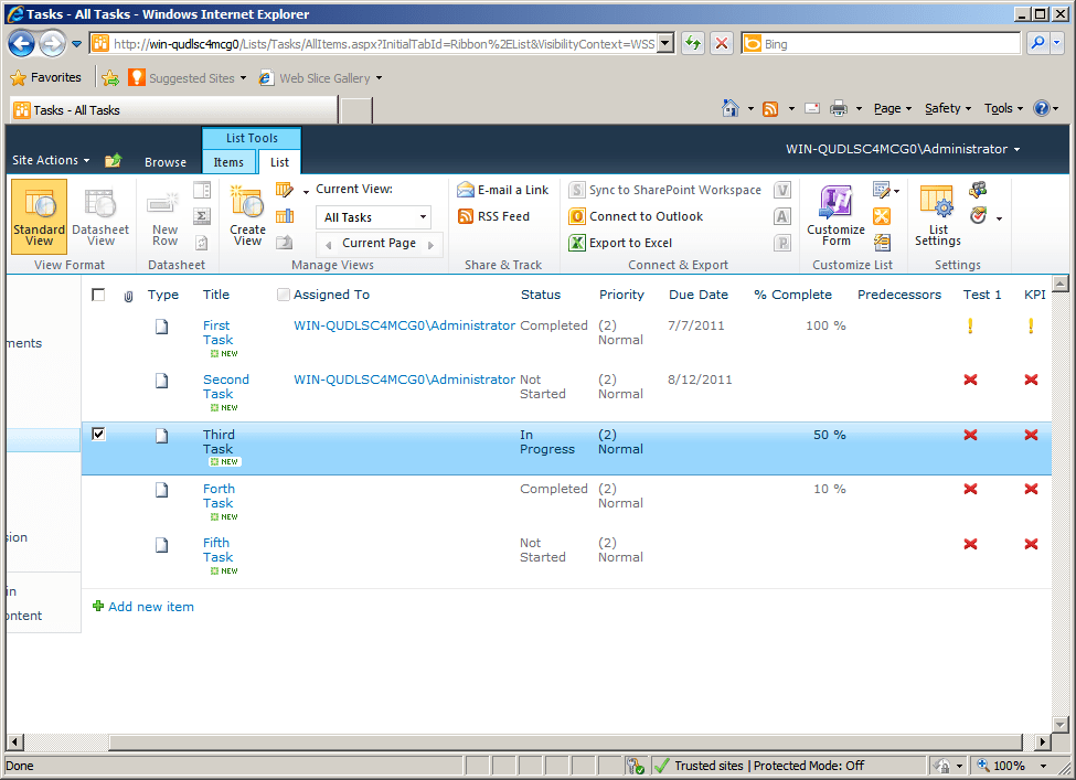 Screenshot of Indicator Columns Bundle