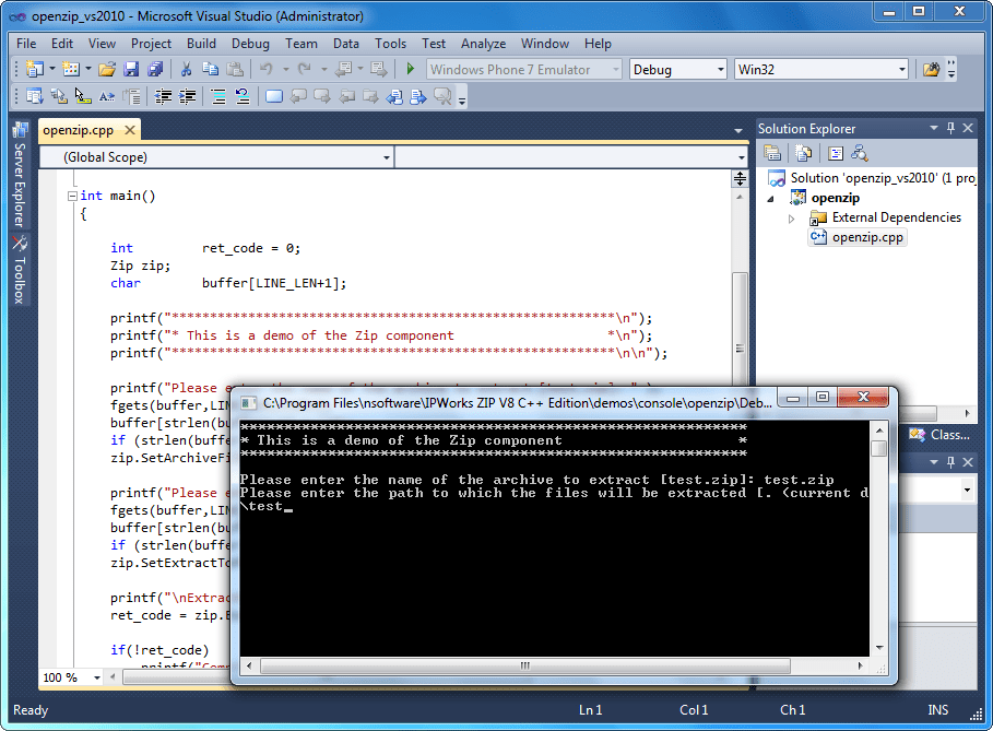 IP*Works! Zip C++ Builder Edition