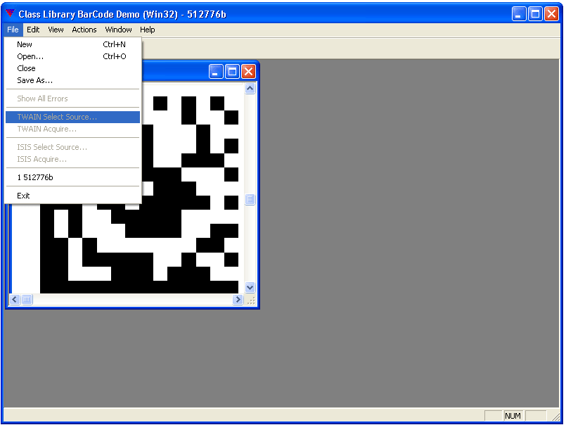 Scanner SupportBarcode information can be retrieved from many different supported scanner formats.