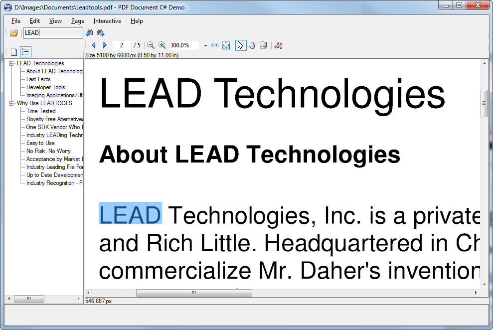 LEADTOOLS Imaging