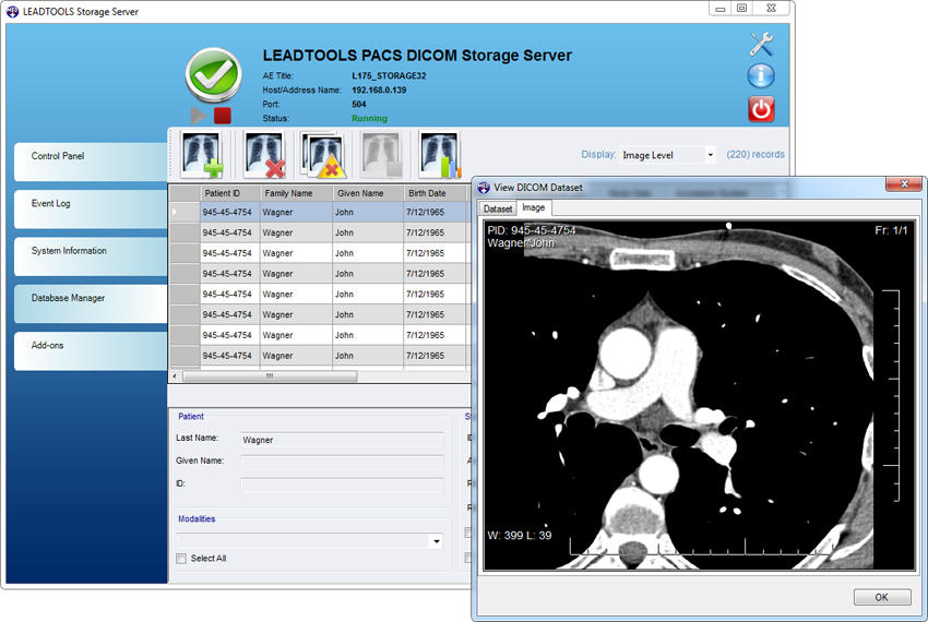 Quickly develop PACS solutions for desktop, server and web.
