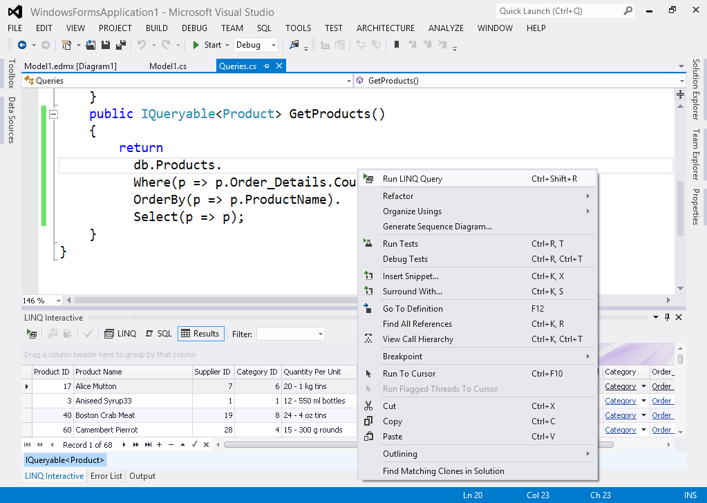 LINQ Insight