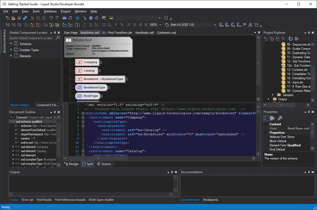 Screenshot of Liquid Studio Developer Bundle
