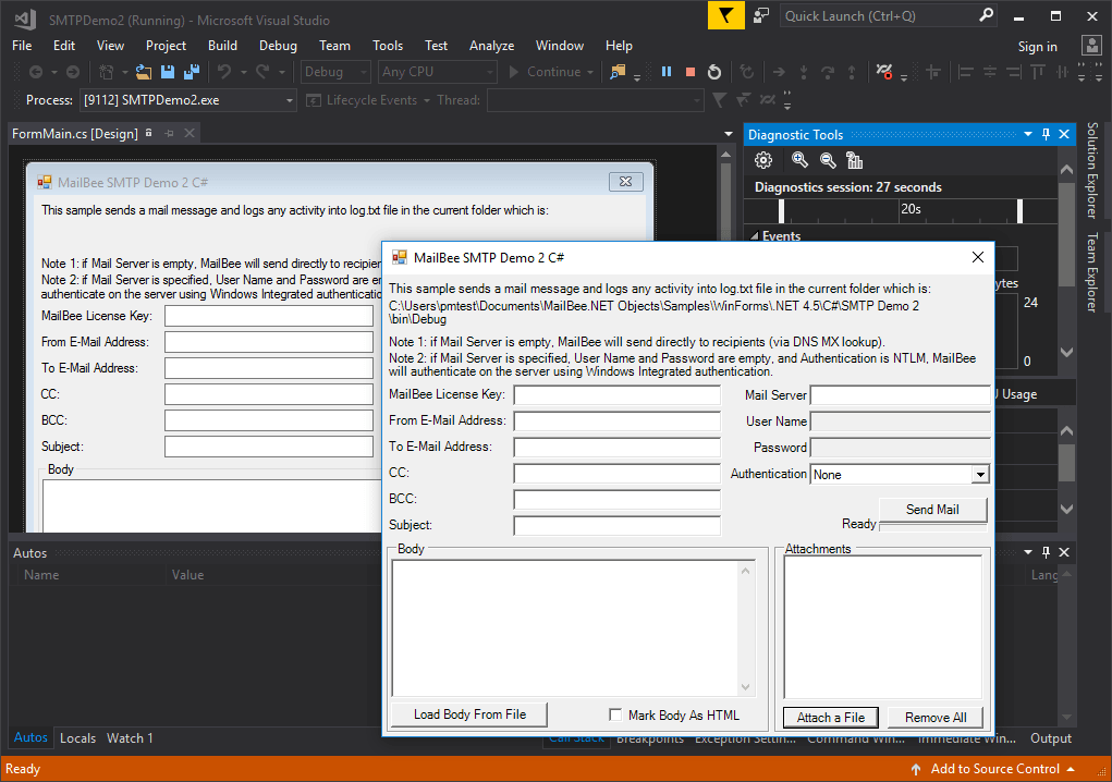 MailBee.NET SMTP