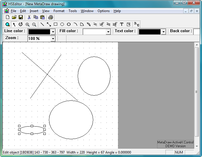 MetaDraw MetaDraw ActiveX component brings the maximum in flexibility and power to developers looking for a reliable Object Oriented Image component for Multime