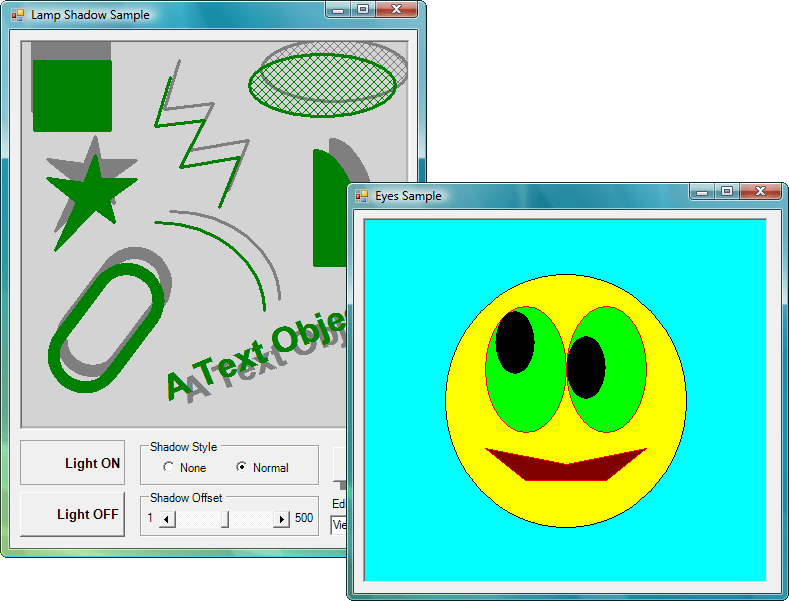 Control Full Programmatic Control as well as support for end user editing via the mouse