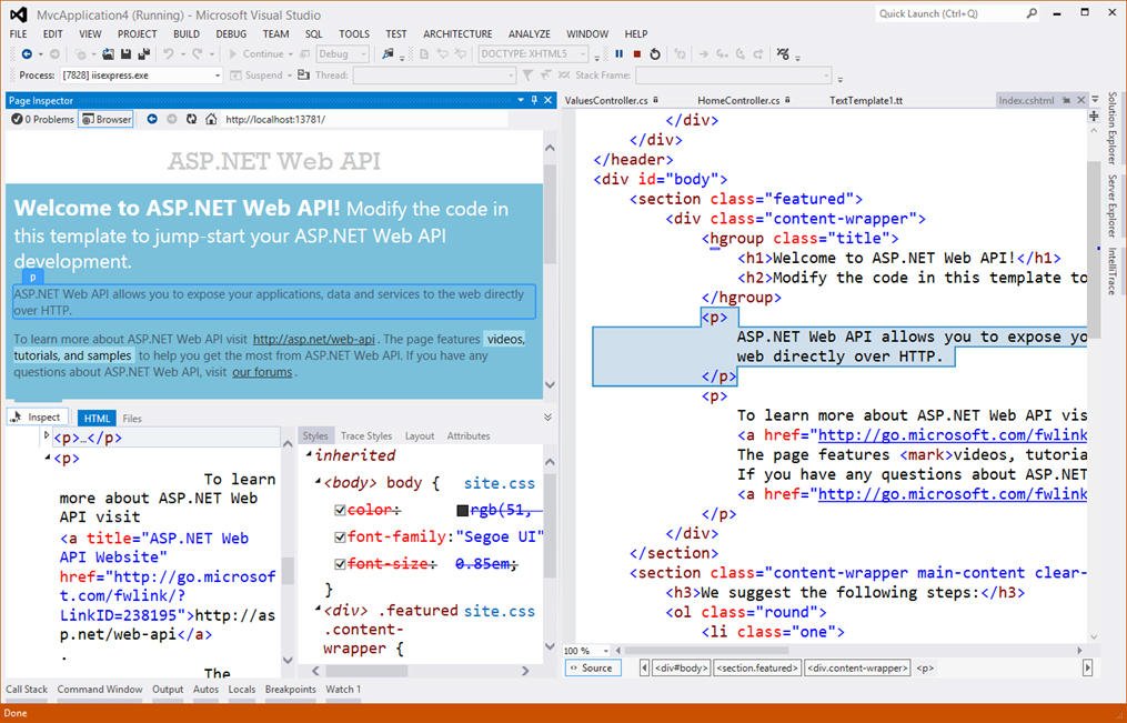 Develop for the Web.