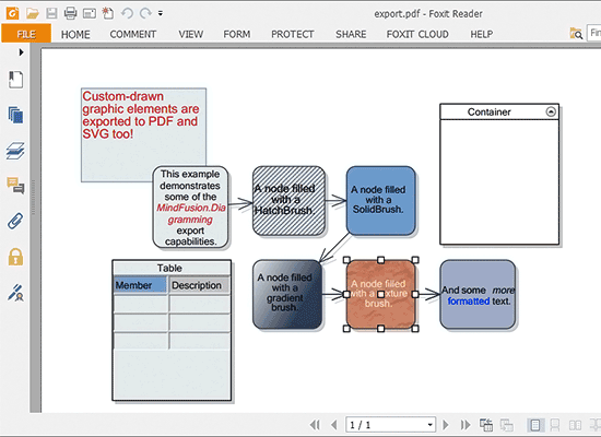Screenshot of MindFusion.Diagramming for WinForms Professional