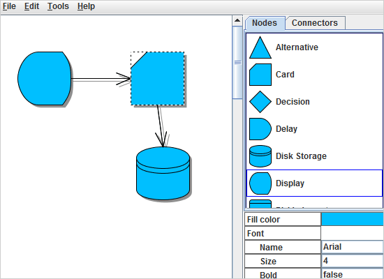 Screenshot of MindFusion.Diagramming for Java Swing
