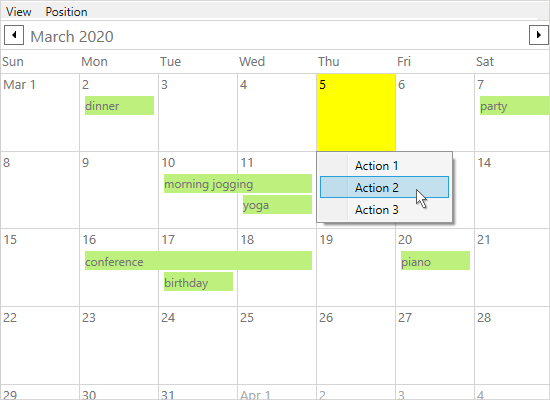 MindFusion.Scheduling for WPF