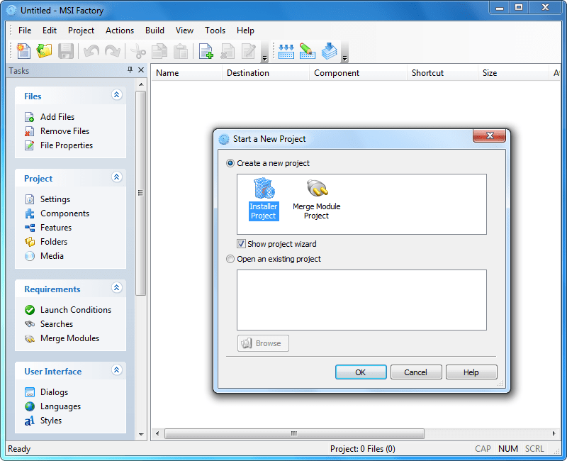 Advanced installer capabilitiesMSI Factory offers a complete set of advanced installer capabilities including an intelligent development environment, a fully sc