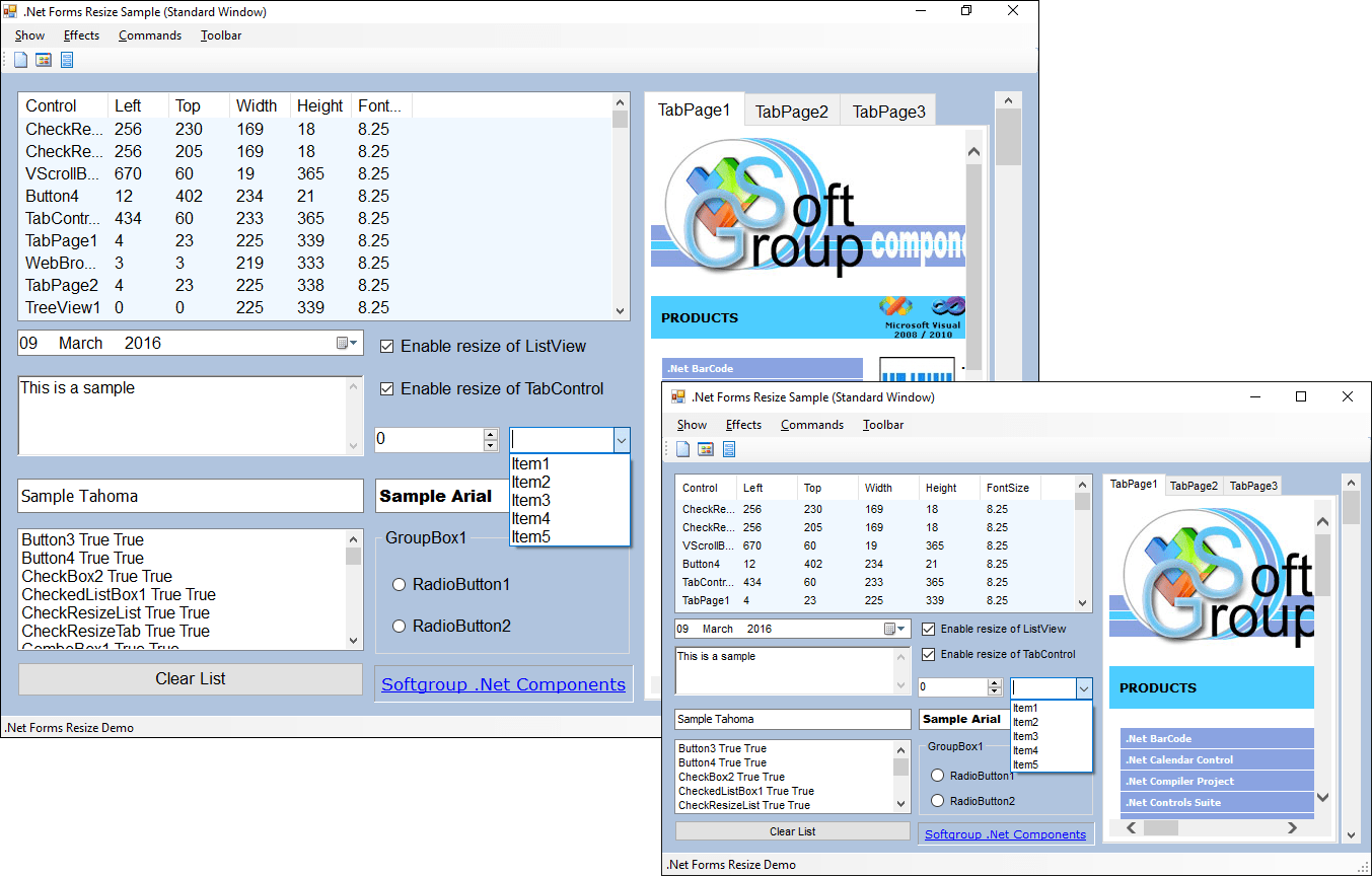 Bản quyền.Net Forms Resize