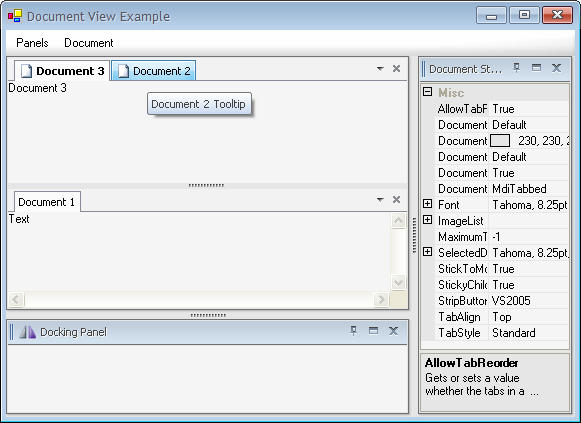 Included powerful document management system.