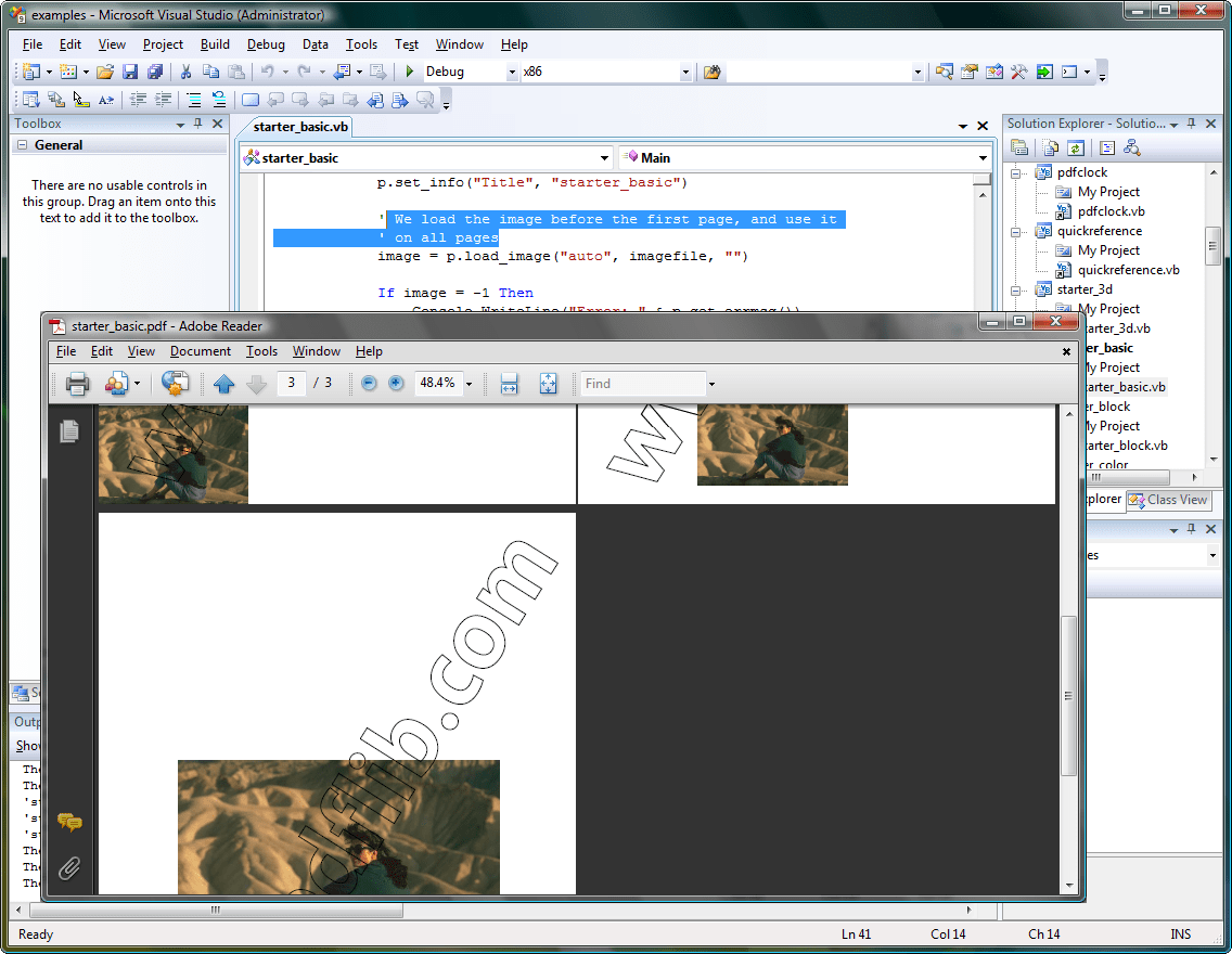 PDFlibPDFlib is a developer toolbox for generating and manipulating files in the Portable Document Format (PDF). PDFlib’s main targets are dynamic PDF creation