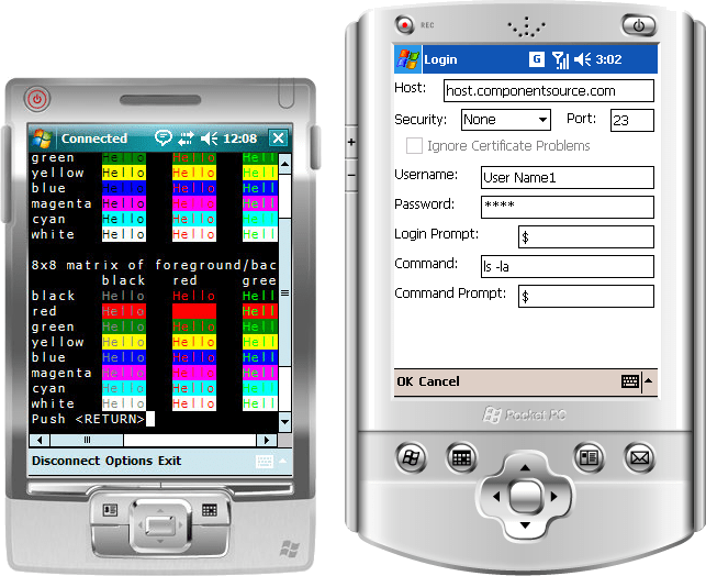PowerTCP Emulation for.NET CF