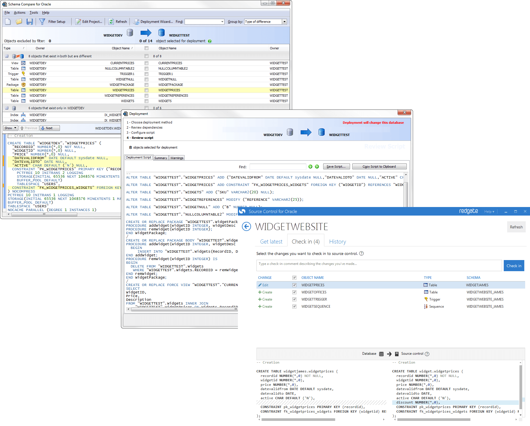 Deployment Suite for Oracle
