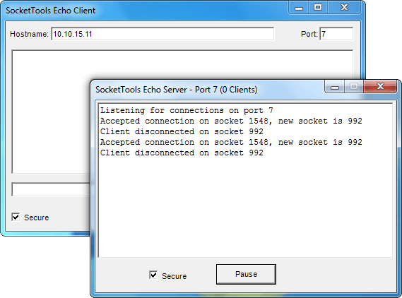 EchoInternet Control Message Protocol Library C++ Wrapper. An object of a class derived from the Internet Control Message Protocol library C++ wrapper sends ICM