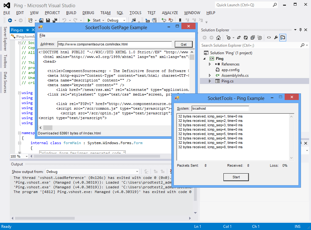 SocketTools.NET Edition