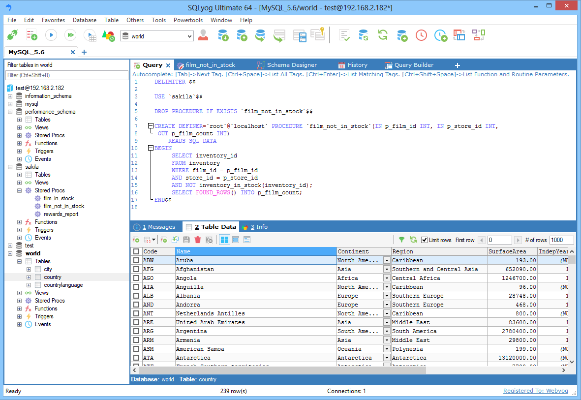 SQLyog Ultimate
