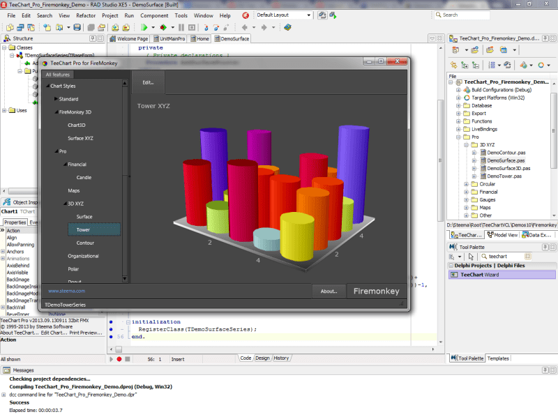 Screenshot of TeeChart Standard VCL/FMX