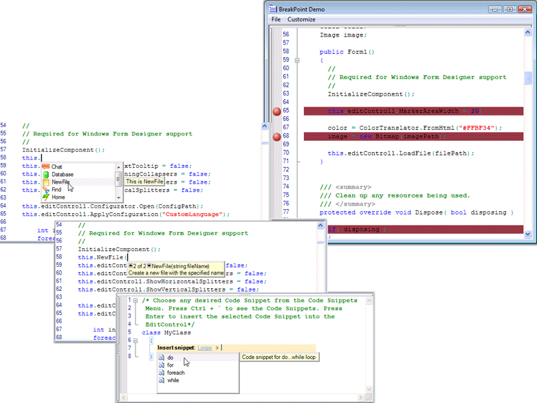 Screenshot of Syncfusion Essential Edit