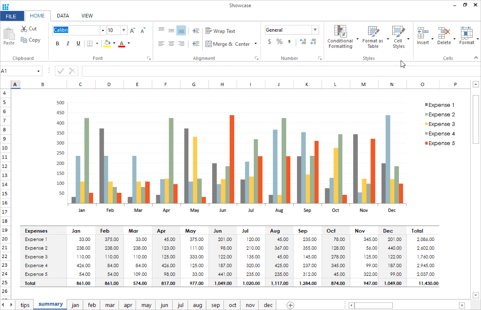 Screenshot of Syncfusion Essential Studio Windows Forms