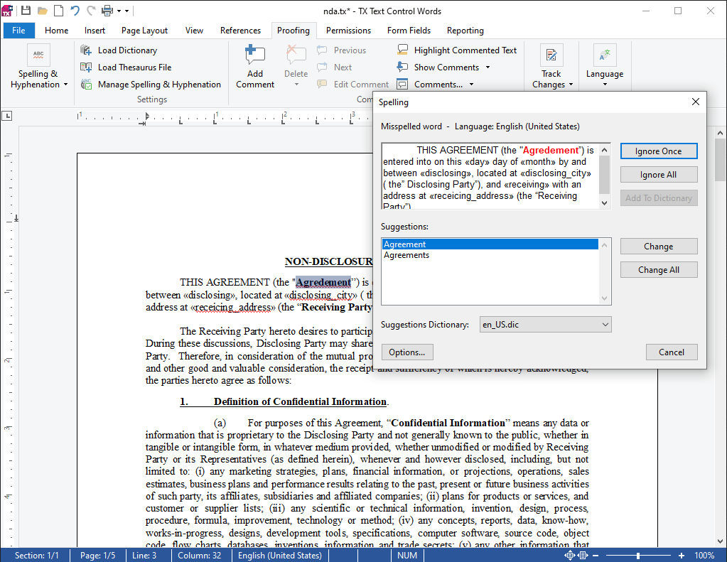TX Spell.NET for WPF