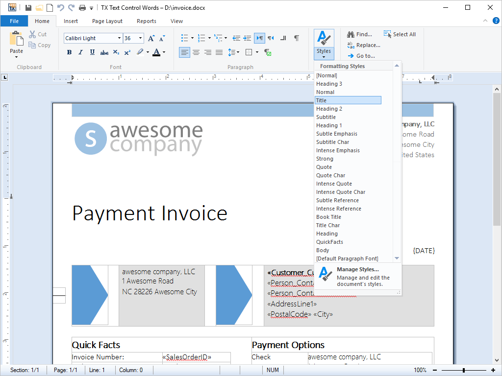 Stylesheet ProgrammingStylesheets define the layout and formatting of word processing documents. Using stylesheets, document parameters such as the page size, m