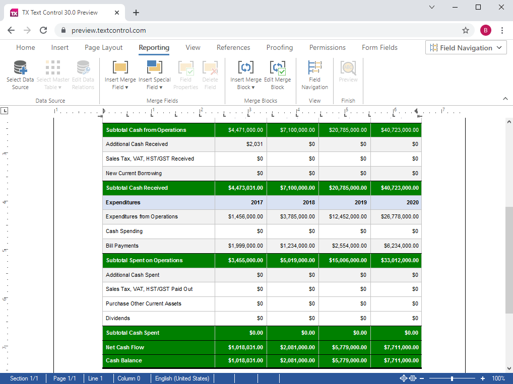 Server-Side ProcessingCreate, merge, convert and modify documents server-side without any UI.
