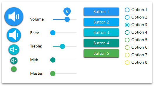 Screenshot of Xceed Toolkit Plus for WPF