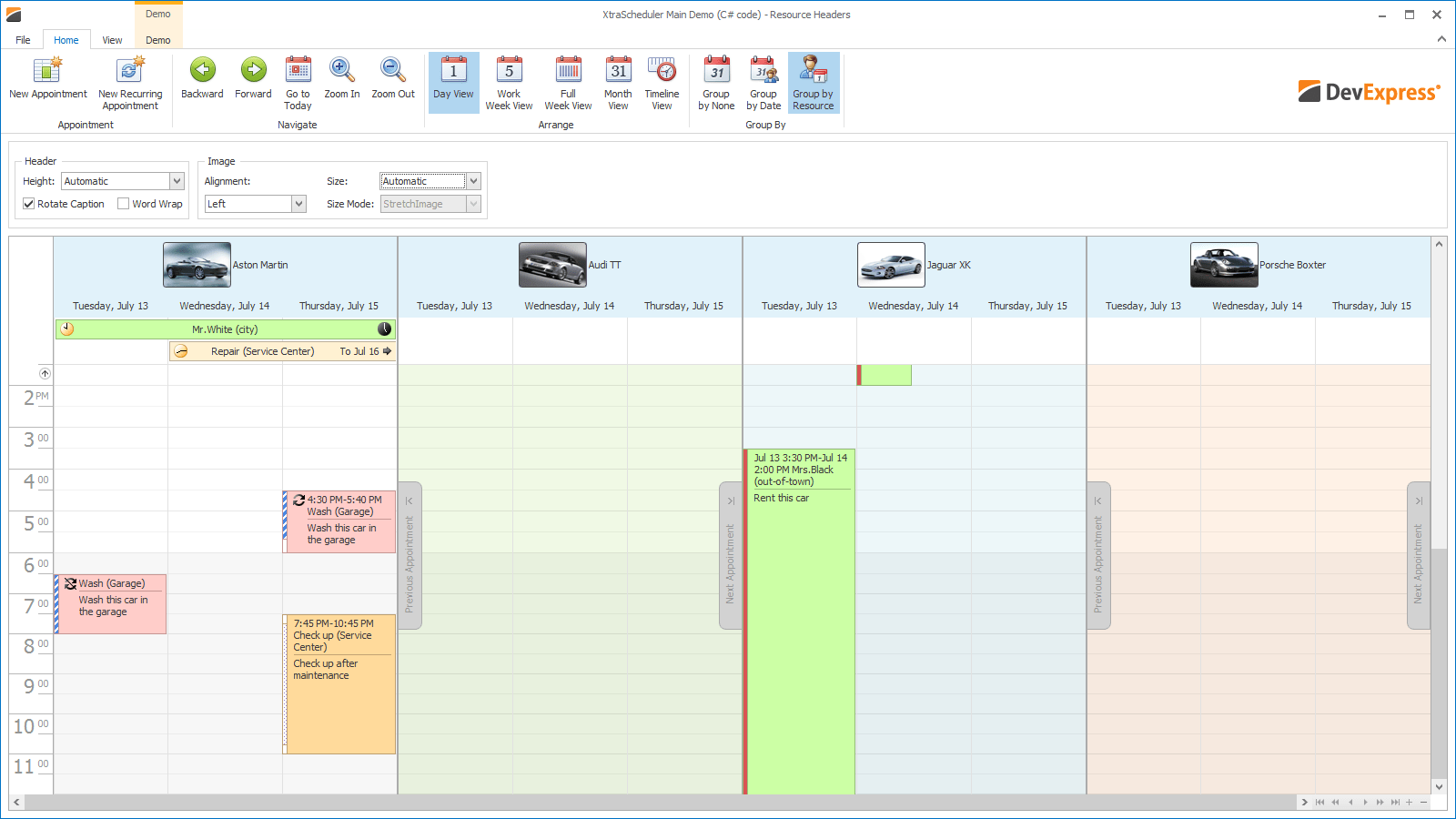 XtraScheduler Suite