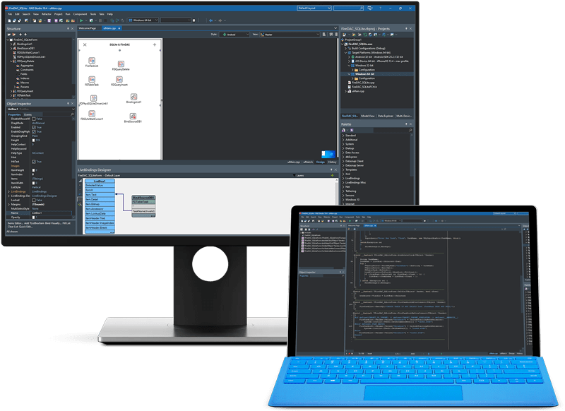 Screenshot of C++Builder Professional
