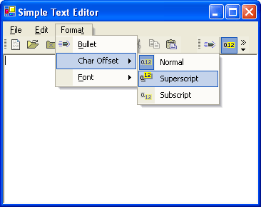 C1ContextMenuC1ContextMenu is a command with one or more sub-items (i.e., a command with a submenu), which can be used as a context menu for an arbitrary contro