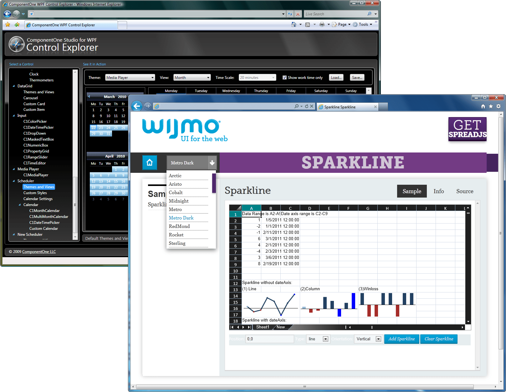 ComponentOne Ultimate + Wijmo Enterprise