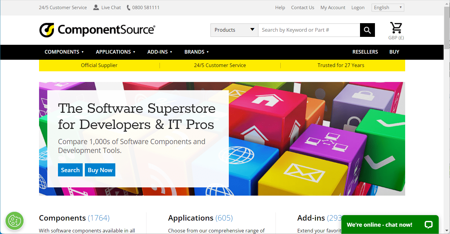 ComponentSource Test Product