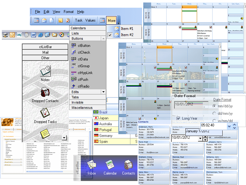 Screenshot of COM Tools