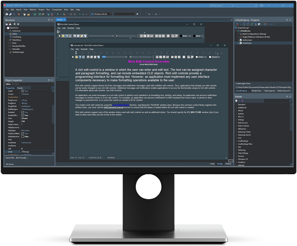Screenshot of Delphi Enterprise