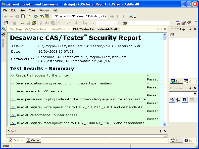CAS/Tester