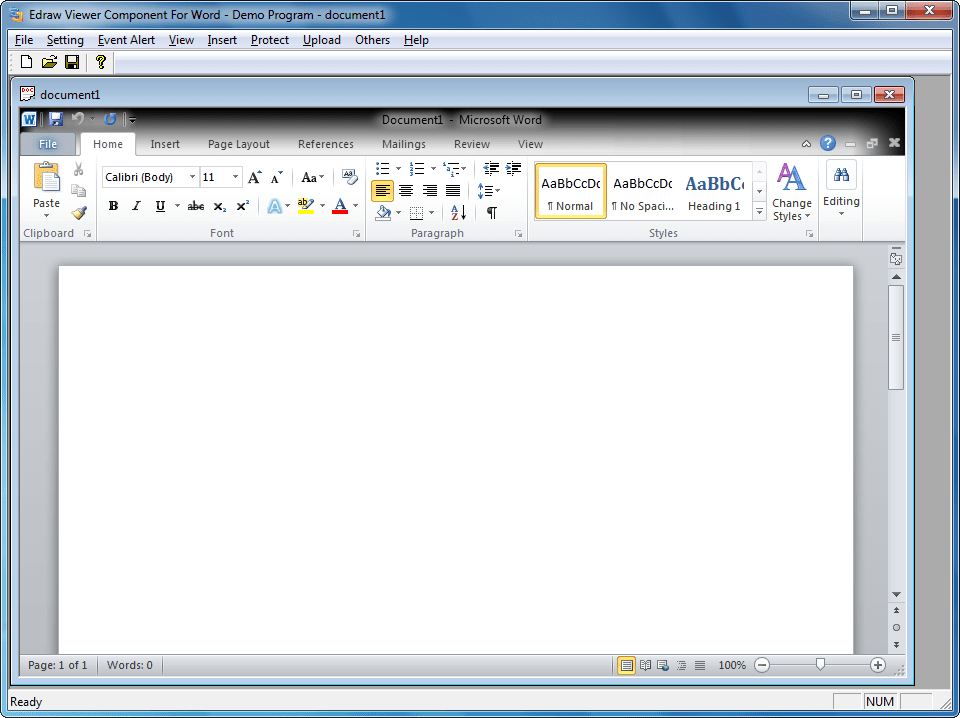 Edraw Word Viewer Component