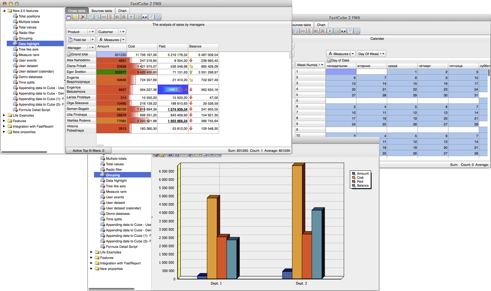 Screenshot of FastCube FMX