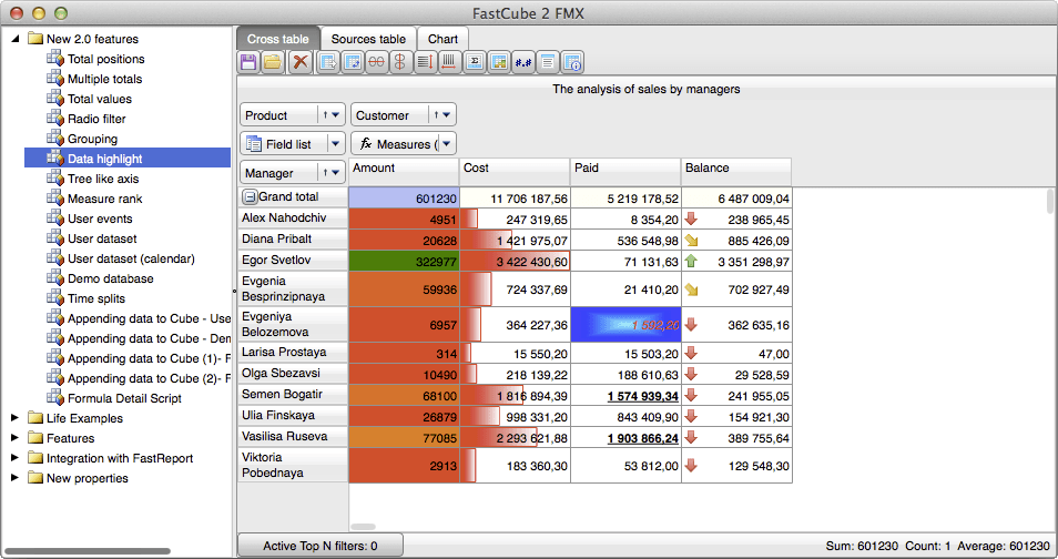Screenshot of FastCube FMX