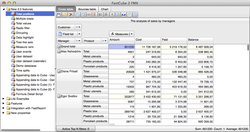 Screenshot of FastCube FMX