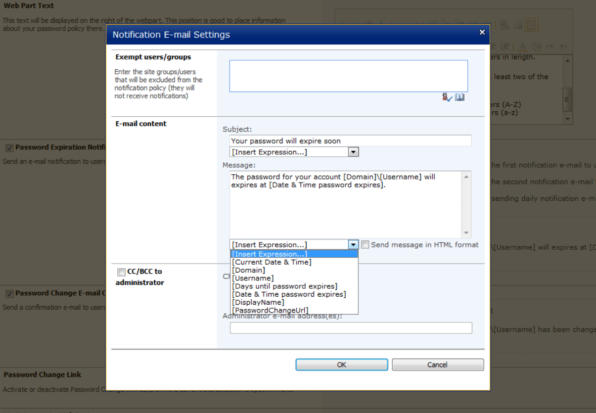 HarePoint Password Change for Microsoft SharePoint