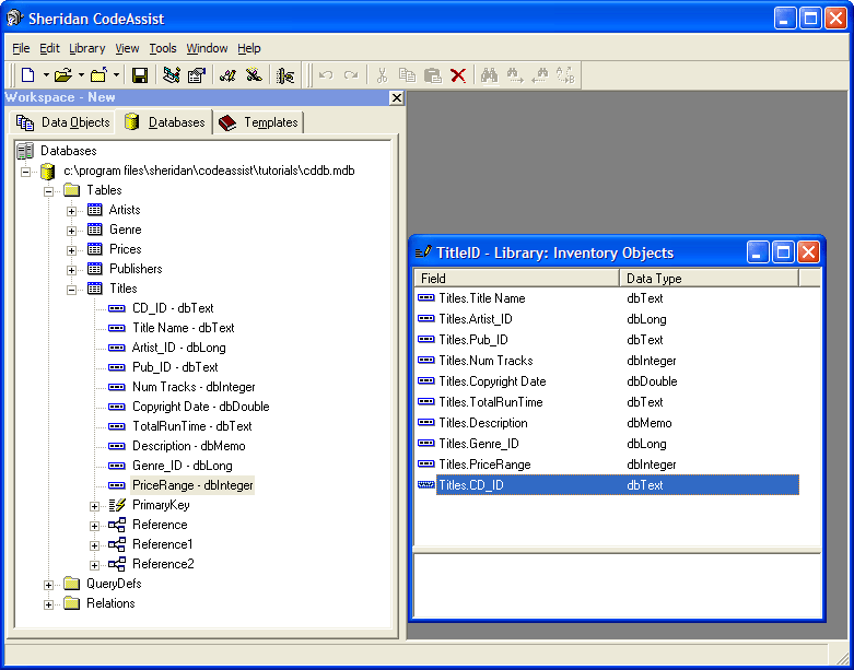 Creating Data ObjectsYou can drag fields from the Database Browser to create the Data Object. You can also rearrange the order of the fields in the Data Object