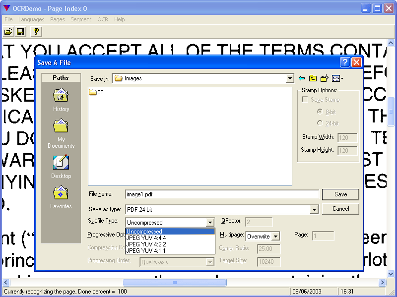 LEADTOOLS PDF OCR Module