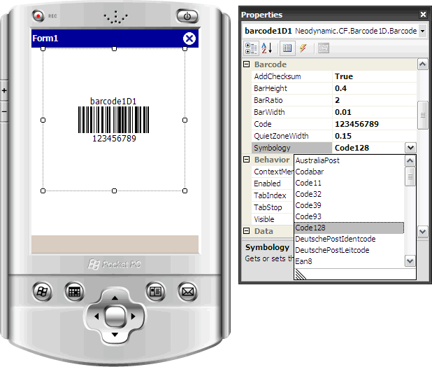 Most Popular barcodes included.Barcode Professional supports most popular Linear (1D), Postal & 2D Symbologies/Standards all-in-one solution including Code